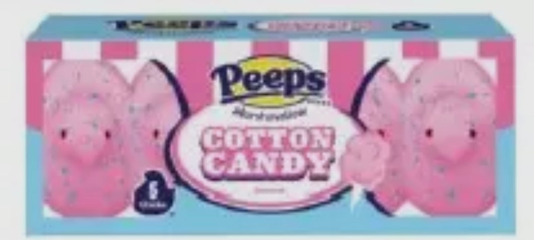 Peeps Chicks 5ct Cotton Candy