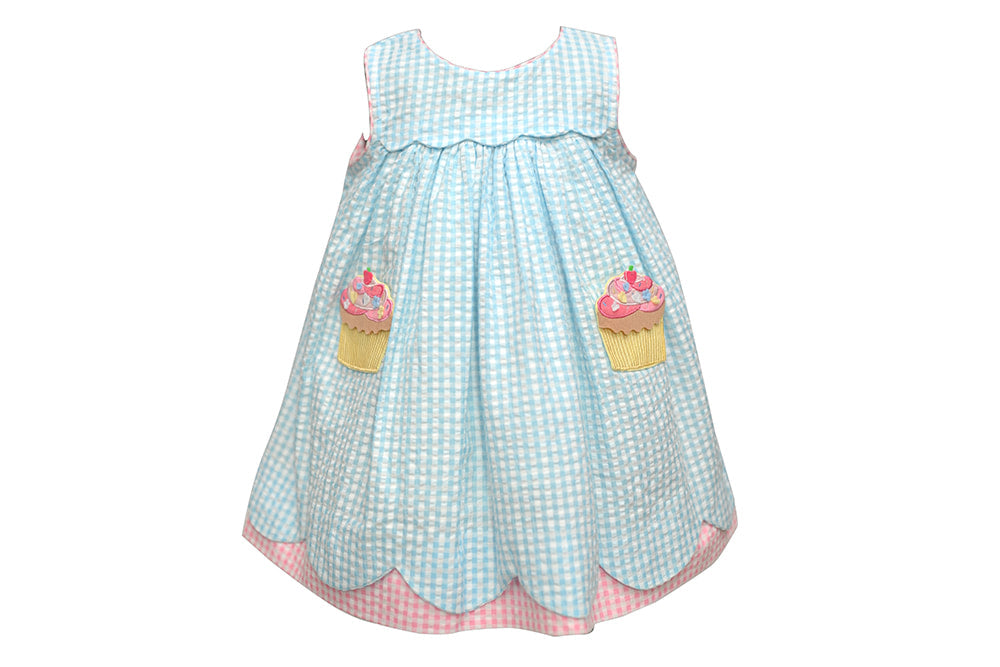 cotton empire dress Cotton Kids Cupcake Empire Dress 12 M