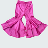 Hot Pink Double Layer Bell Pants