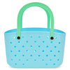 Blue Charm Tote Bag