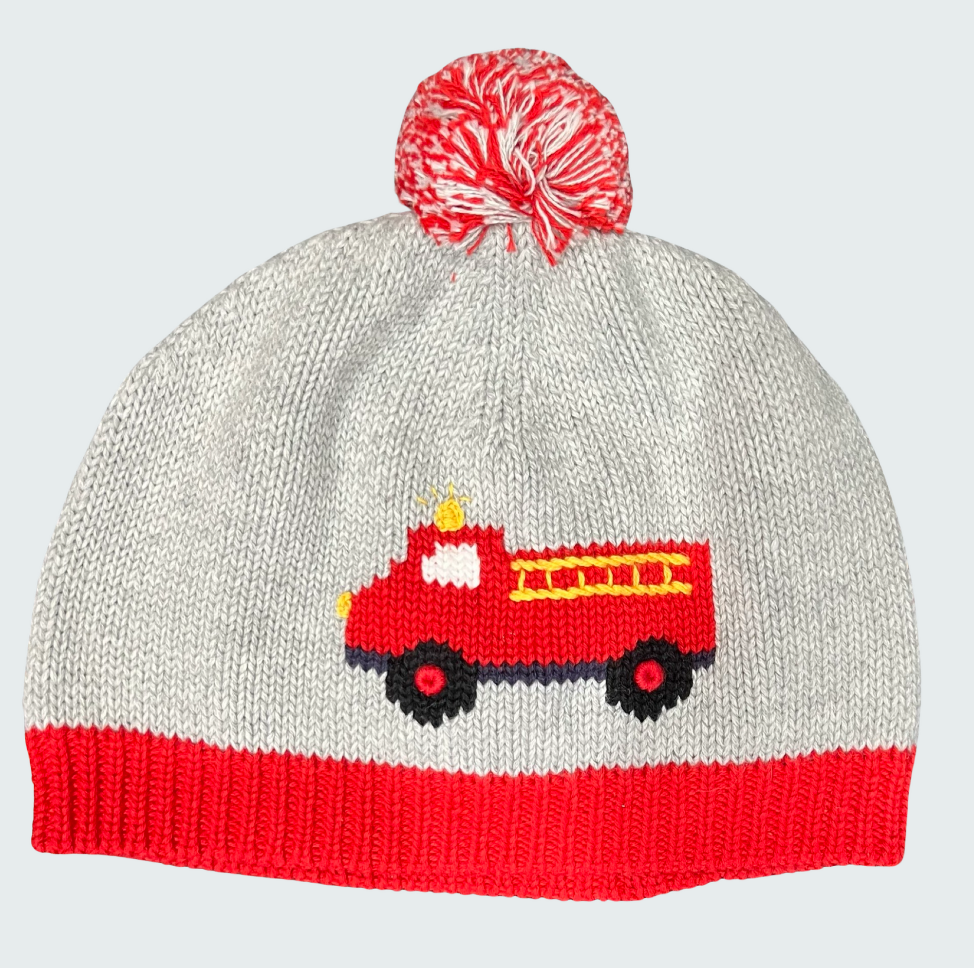 Zubels Firetruck Knit Beanie