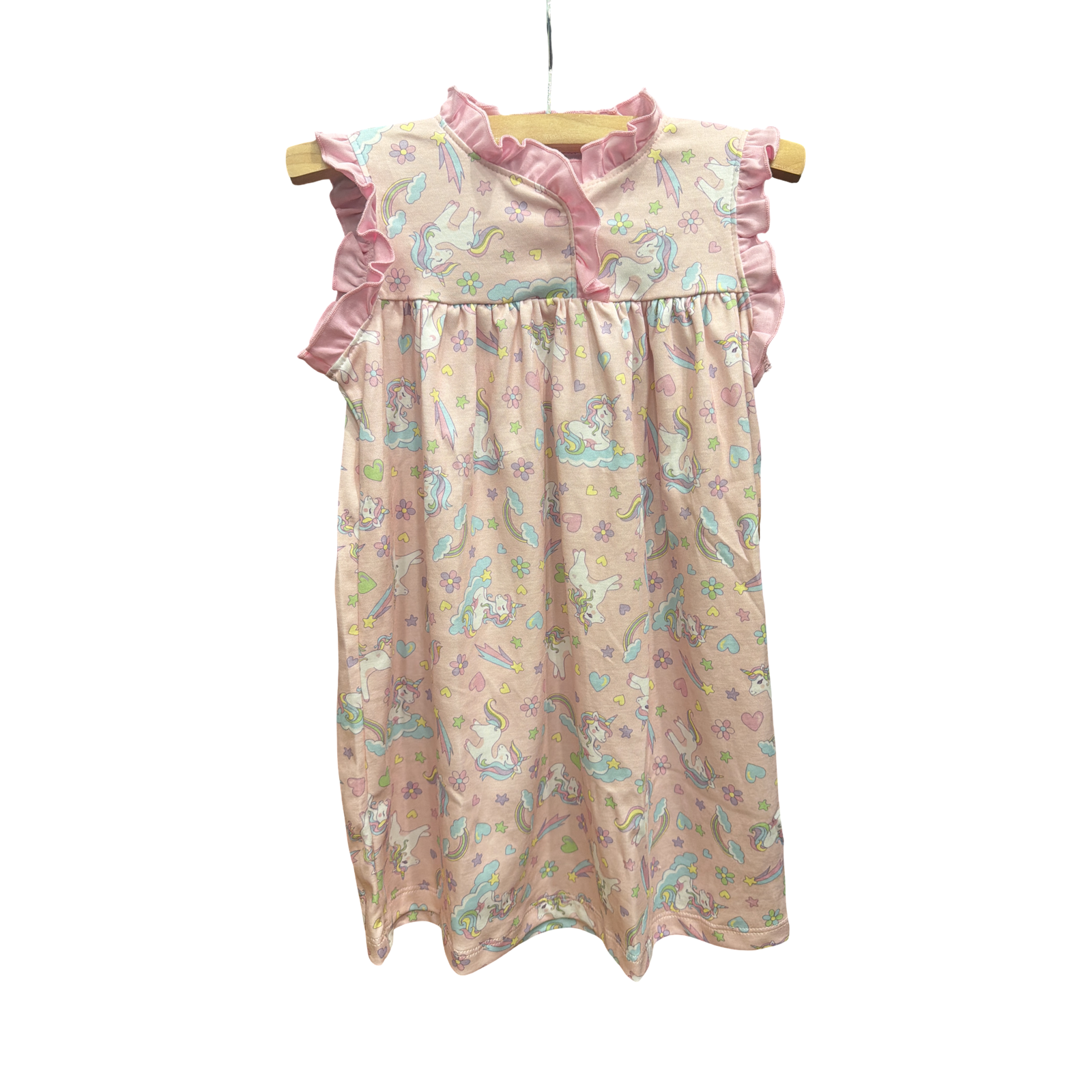Pima Cotton Enchanted Unicorn Flutters Nightdress