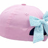 Girls Baseball Hat with Bow