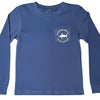 Saltwater Boys Co L/S Rod and Reel Graphic Tee