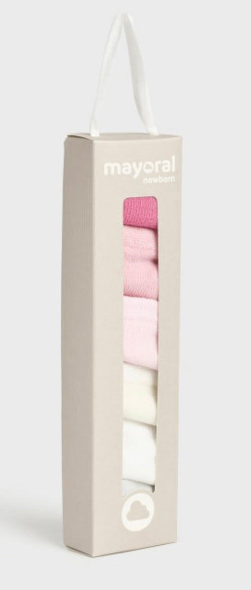 Mayoral Newborn 6pc Sock Set