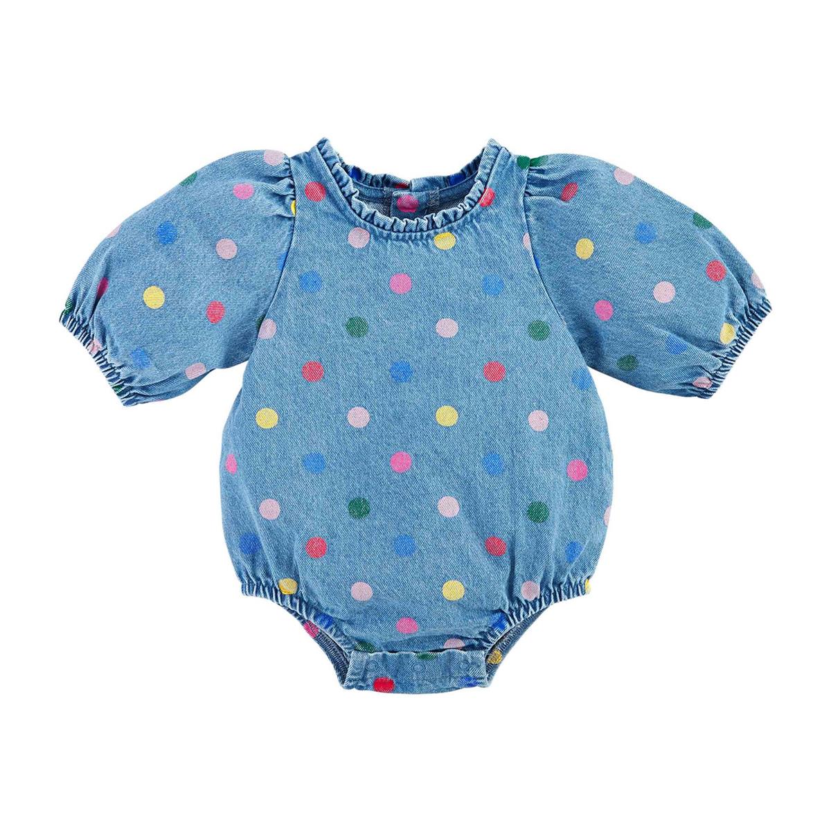 Mudpie Chambray Dot Bubble