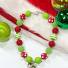 The Grinch Christmas Chunky Bead Necklace