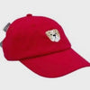 Girls Bulldog Baseball Hat with Bow