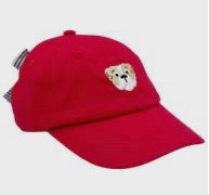 Girls Bulldog Baseball Hat with Bow