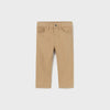 Mayoral Slim Fit Basic Pant-Tan