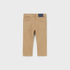 Mayoral Slim Fit Basic Pant-Tan