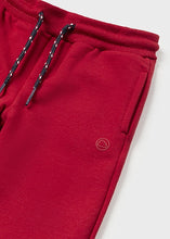 Load image into Gallery viewer, Mayoral Basic Cuffed Fleece Trousers/Joggers-Red
