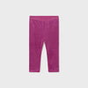 Mayoral Velvet Leggings-Magenta