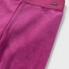 Mayoral Velvet Leggings-Magenta