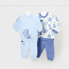 Mayoral Elephant Blue 2 piece Knit Sweat Set