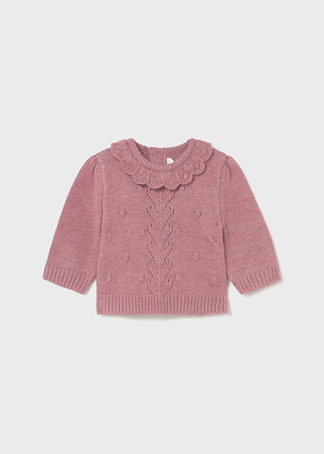 Knit Sweater-Blush