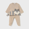 Fox 2 Piece Leg Warmer Set W/ Fox Applique