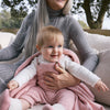 Baby Girls Knit Dungree Set