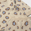 Baby Girls Knit Pant Set-Blue & Taupe Cheetah