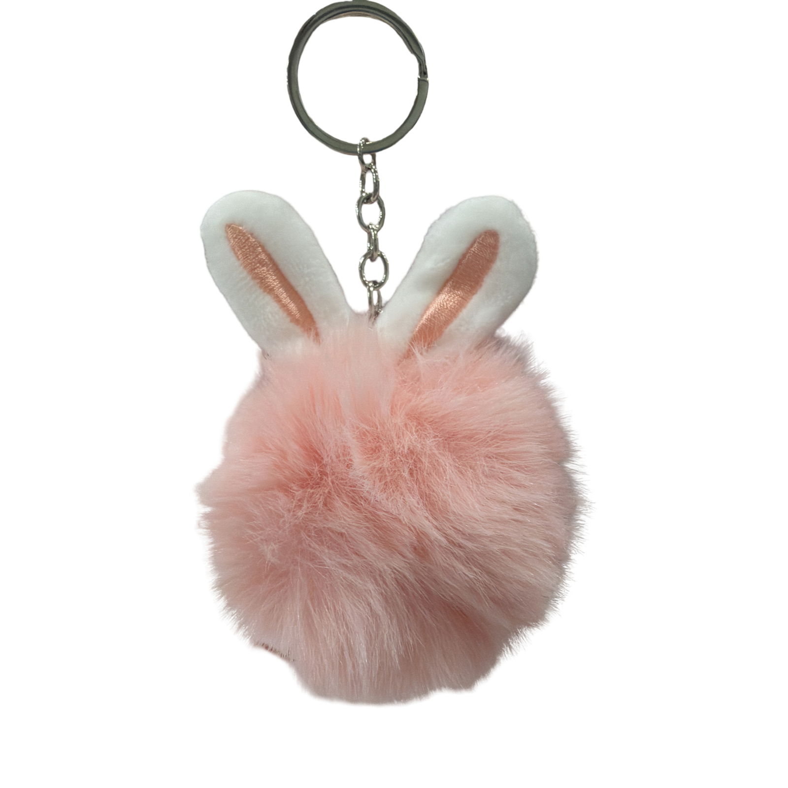 Pom Pom Bunny Keychain