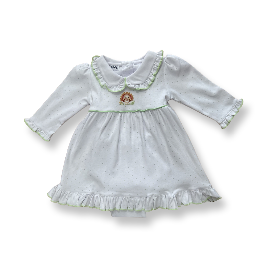 Magnolia Baby Giving Thanks Ruffle Dress