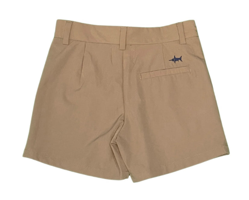 Saltwater Boys Palmer Performance Shorts-Khaki