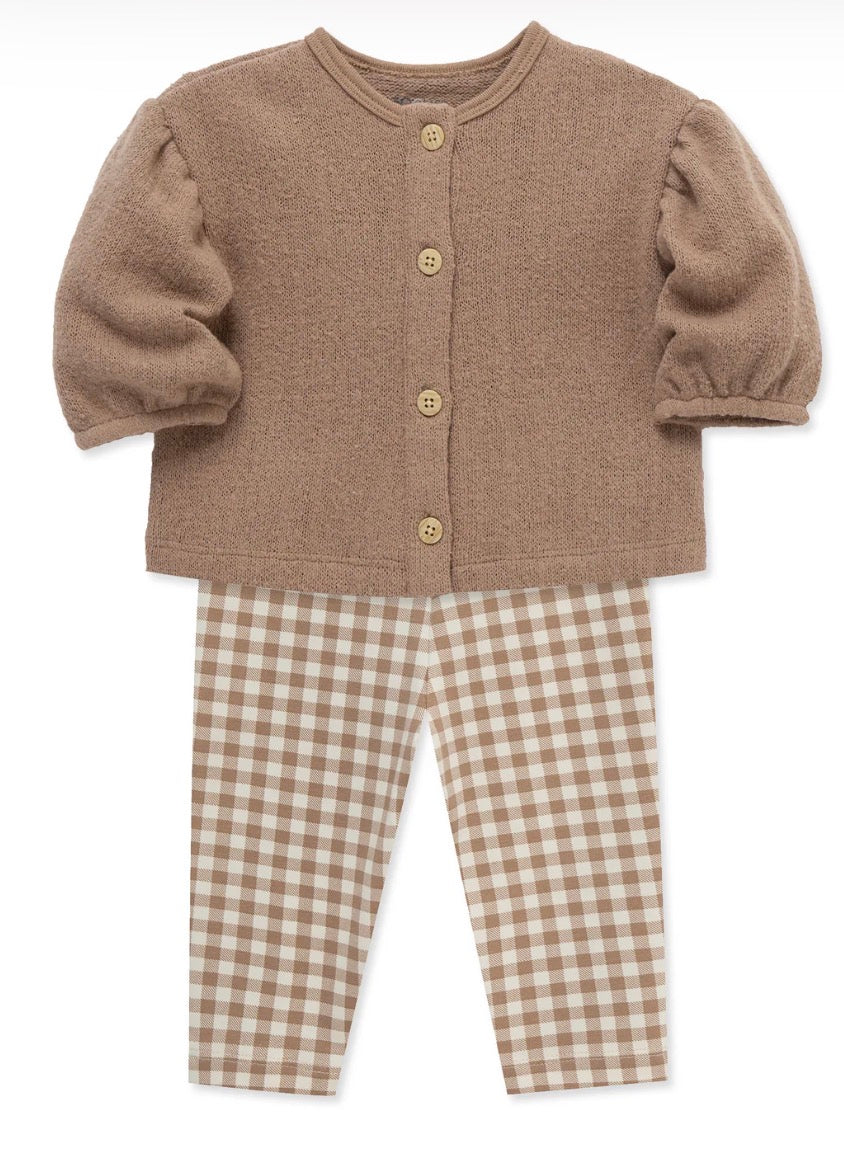 Baby Girls Long-Sleeve Wild West
Cardigan Set
