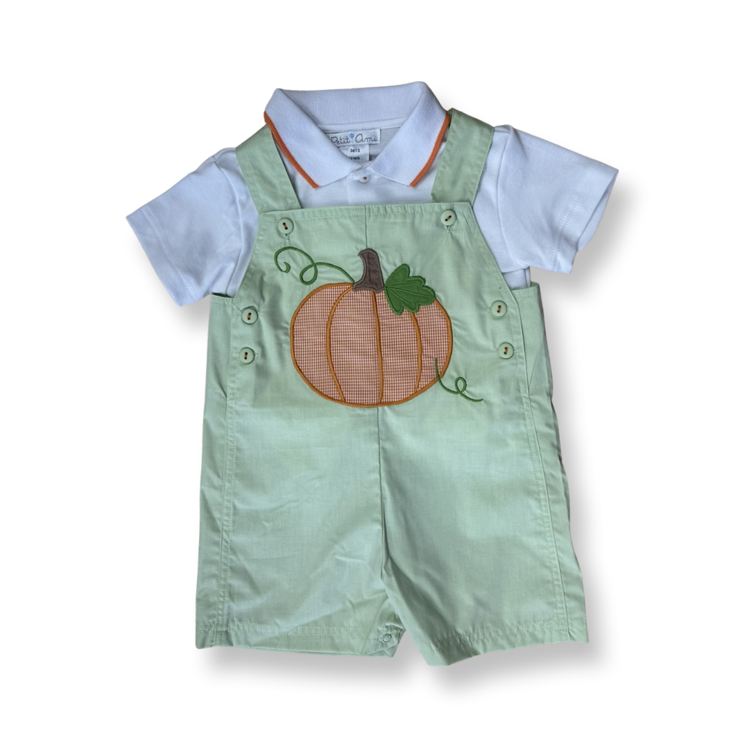 Petit Ami Boys Pumpkin Short-All