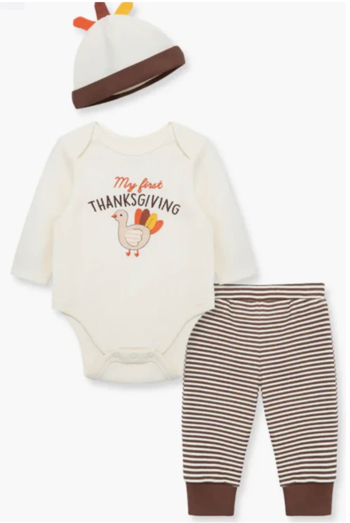 Baby 3-pc
Bodysuit Set First
Thanksgiving