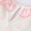 Mama’s Mini Smocked Bow Ruffle Bubble
