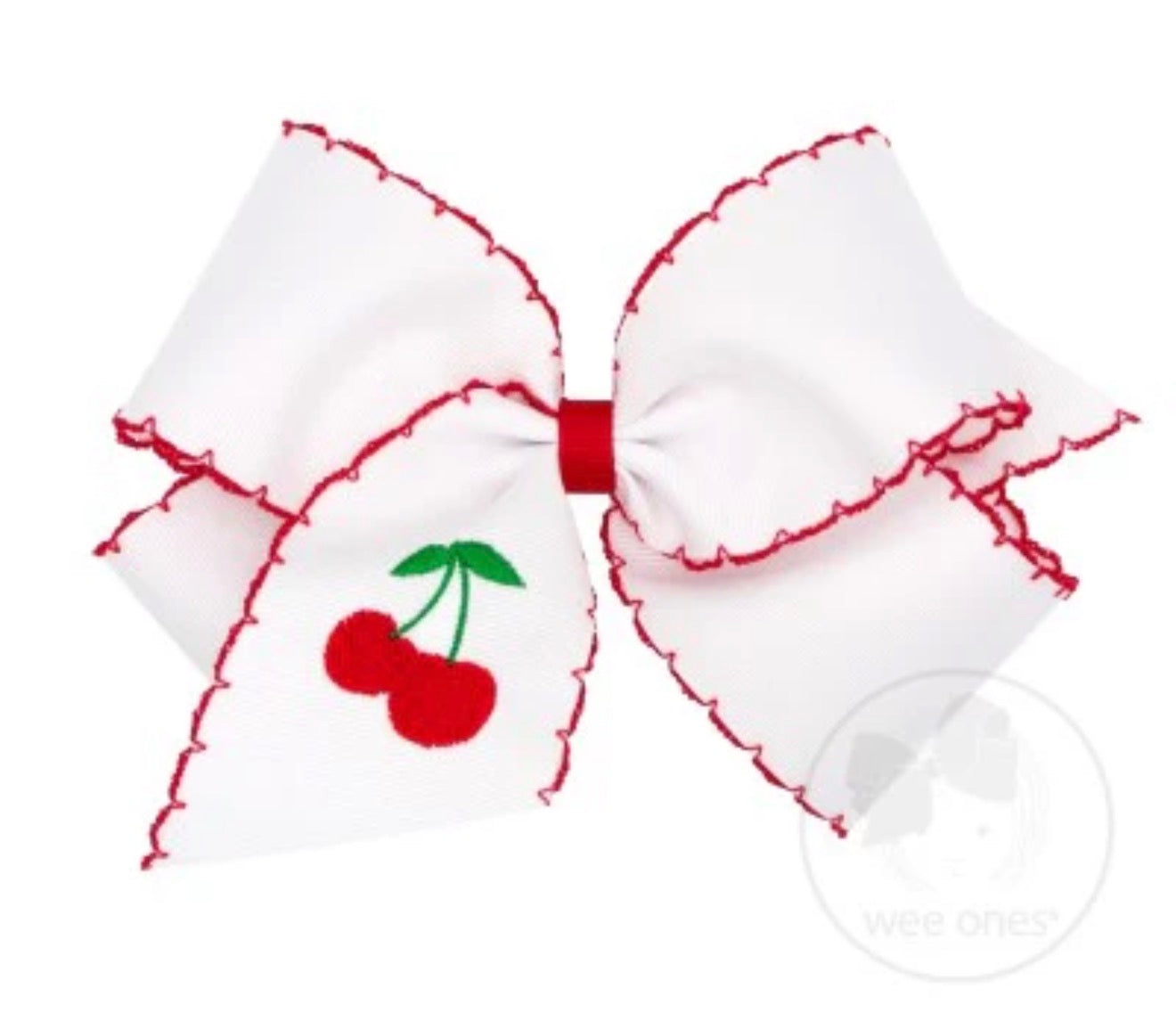 King Moonstitch Cherry Embroidery