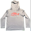 Saltwater Boys Perdido Performance Hoodie UPF 50+ Grey