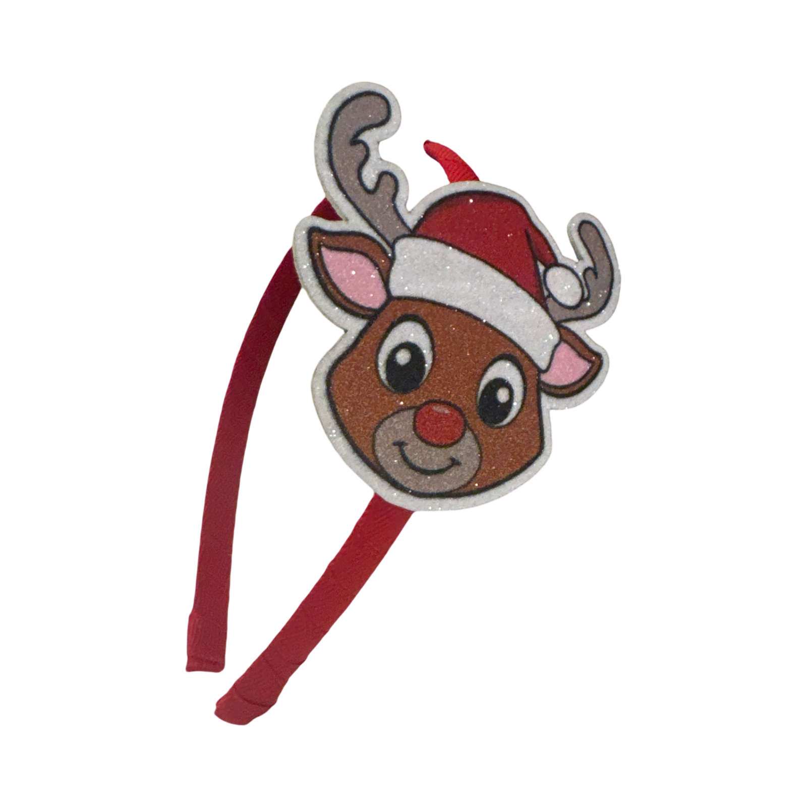 Large Glitter Foam Christmas Headband