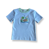 Magnolia Baby S/S Gingham Mallard Appliqué Tee