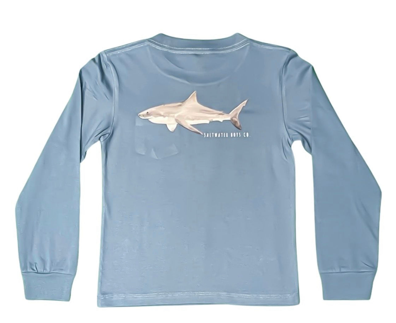 Saltwater Boys Co Great White L/S Graphic Tee