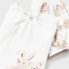 Mayoral 2 piece Girls Short Set- Bunny Ears Appliqué