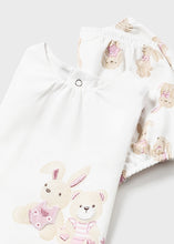 Load image into Gallery viewer, Mayoral 2 piece Girls Short Set- Bunny Ears Appliqué
