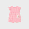 Mayoral Pink Polka Dot Romper