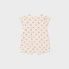 Mayoral Pink Polka Dot Romper