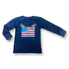 Jack Thomas Flag Oars L/S Tee