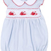 Magnolia Baby Crab Classics Smocked Collared Bubble