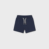 Boy's Polo Palm Print w/ Navy Short Set