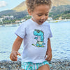 Mayoral Boy's Swimsuit T-shirt set-Cool Dino