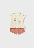 Mayoral Baby "Grow with Me" Knit Short Set