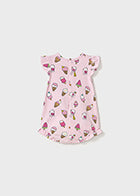 Mayoral Baby Girls Chick Ice cream Print Bubble