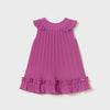 Mayoral Pleated Dress Fushia