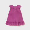 Mayoral Pleated Dress Fushia