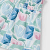 Mayoral Girl's Flloral Print Shorts