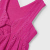 Mayoral Jacquard Dress-Magenta