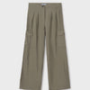 Flowey Cargo Pants-Olive